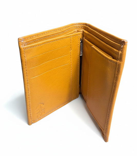 Classic Tan Leather Wallet