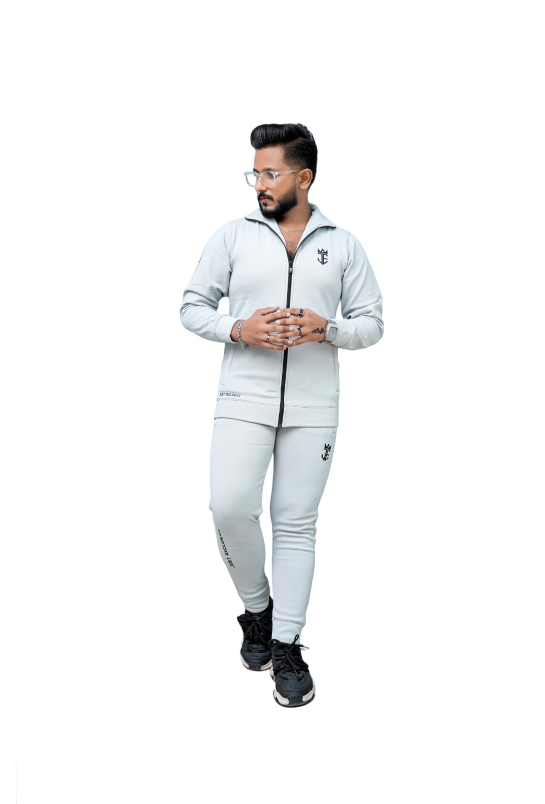 Men's Urban Luxe Tracksuit - White Edition