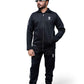Men's All-Black Performance Nylon Tracksuit