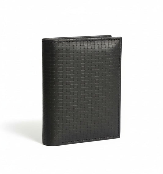 Woven Leather Wallet