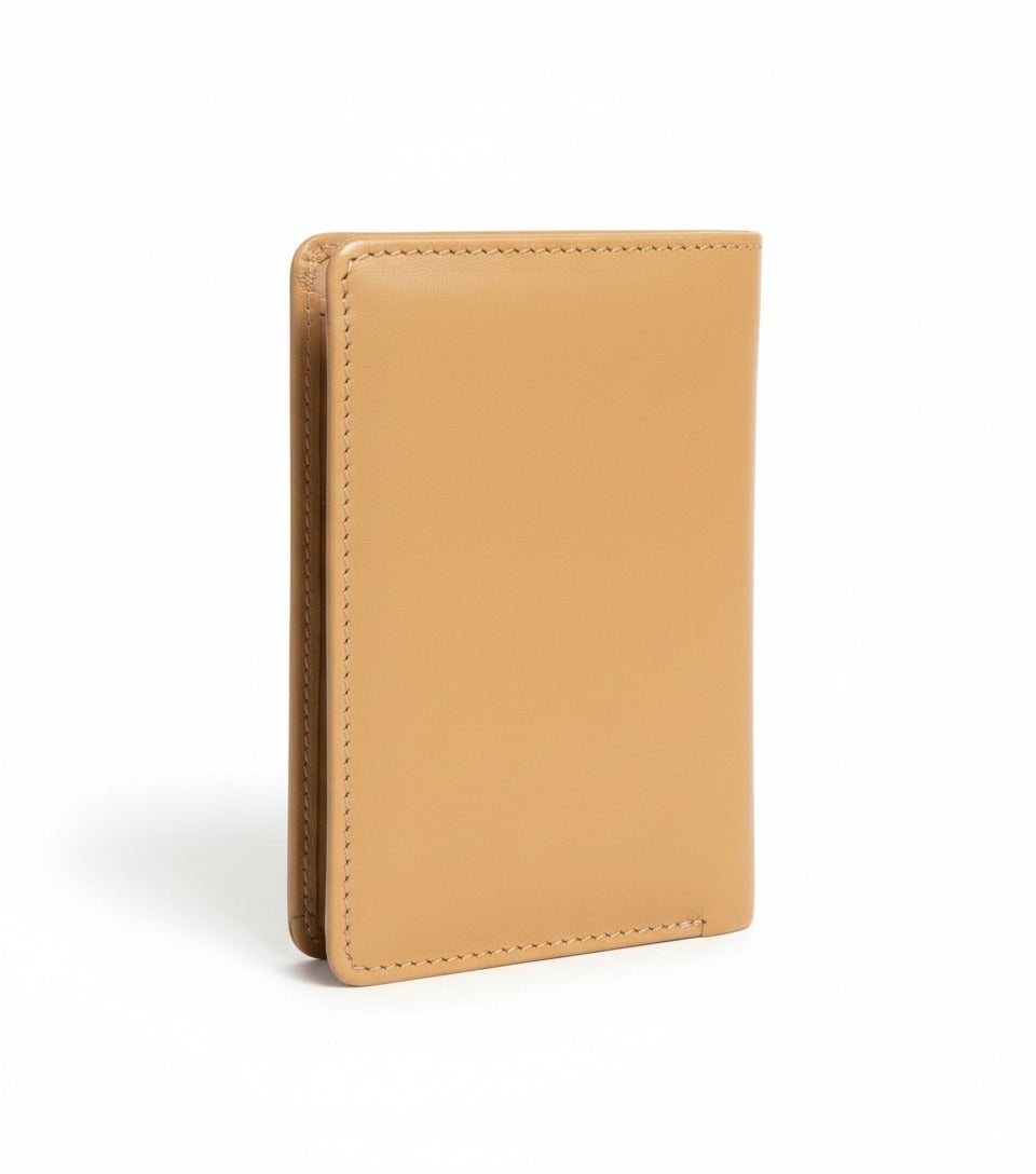 Minimalist Tan Leather Wallet