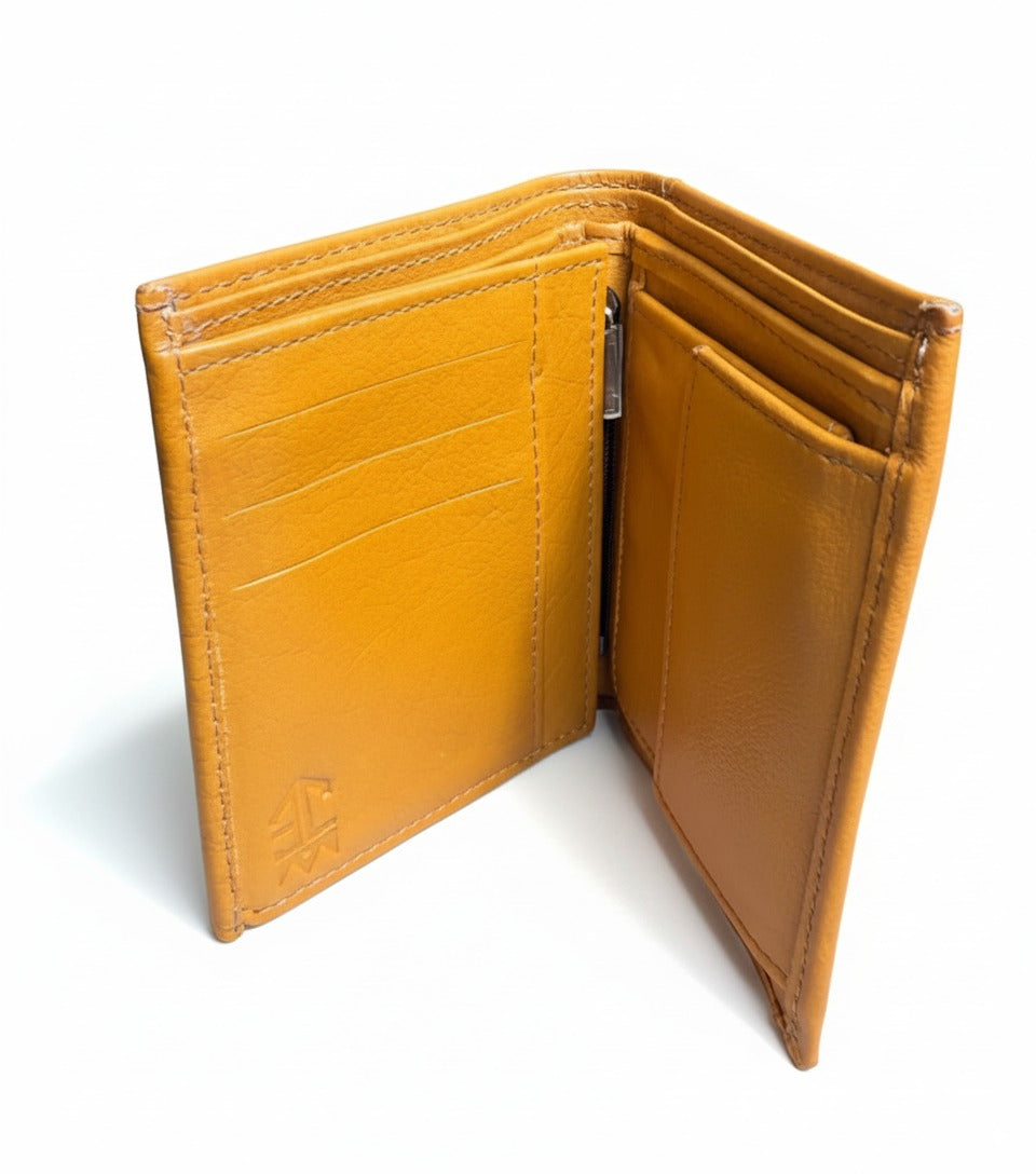 Classic Tan Leather Wallet